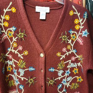 Cambridge Dry Goods Wool Cardigan Sweater